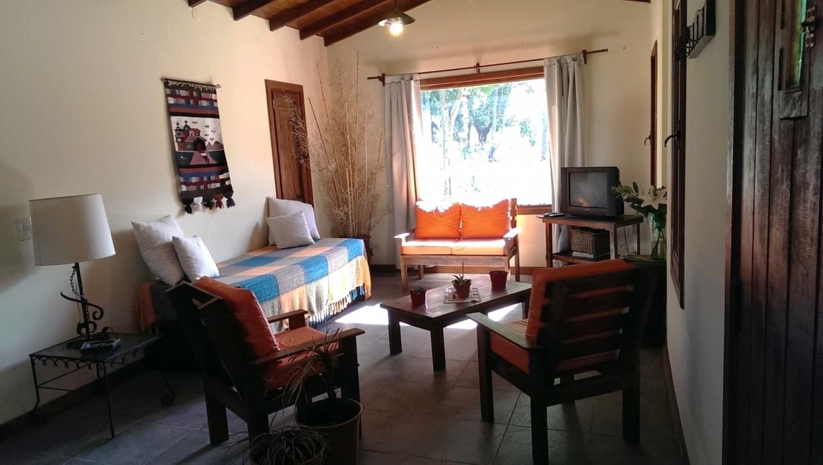 Chalet 2 dormitorios y gran parque