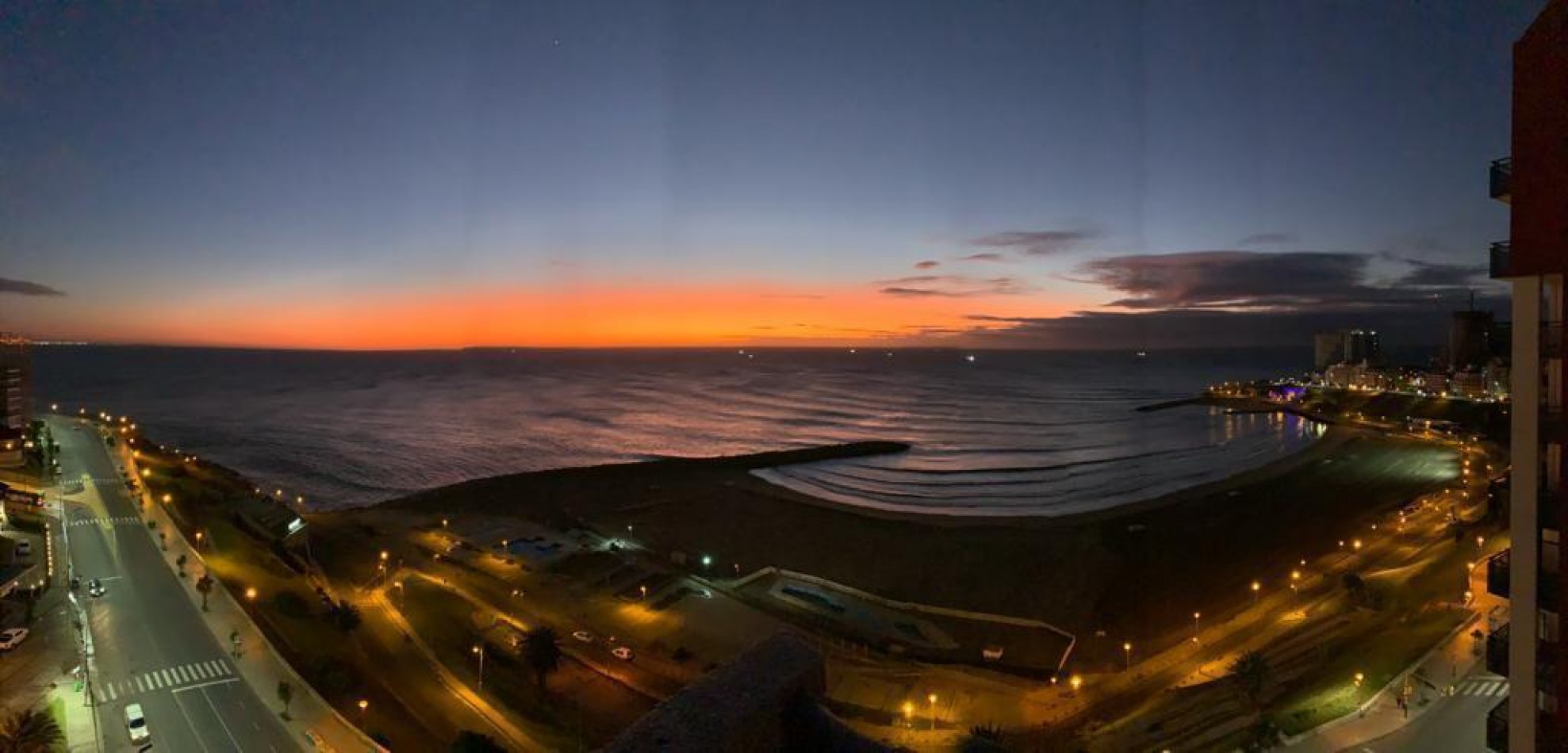 Tres dormitorios con vista al mar